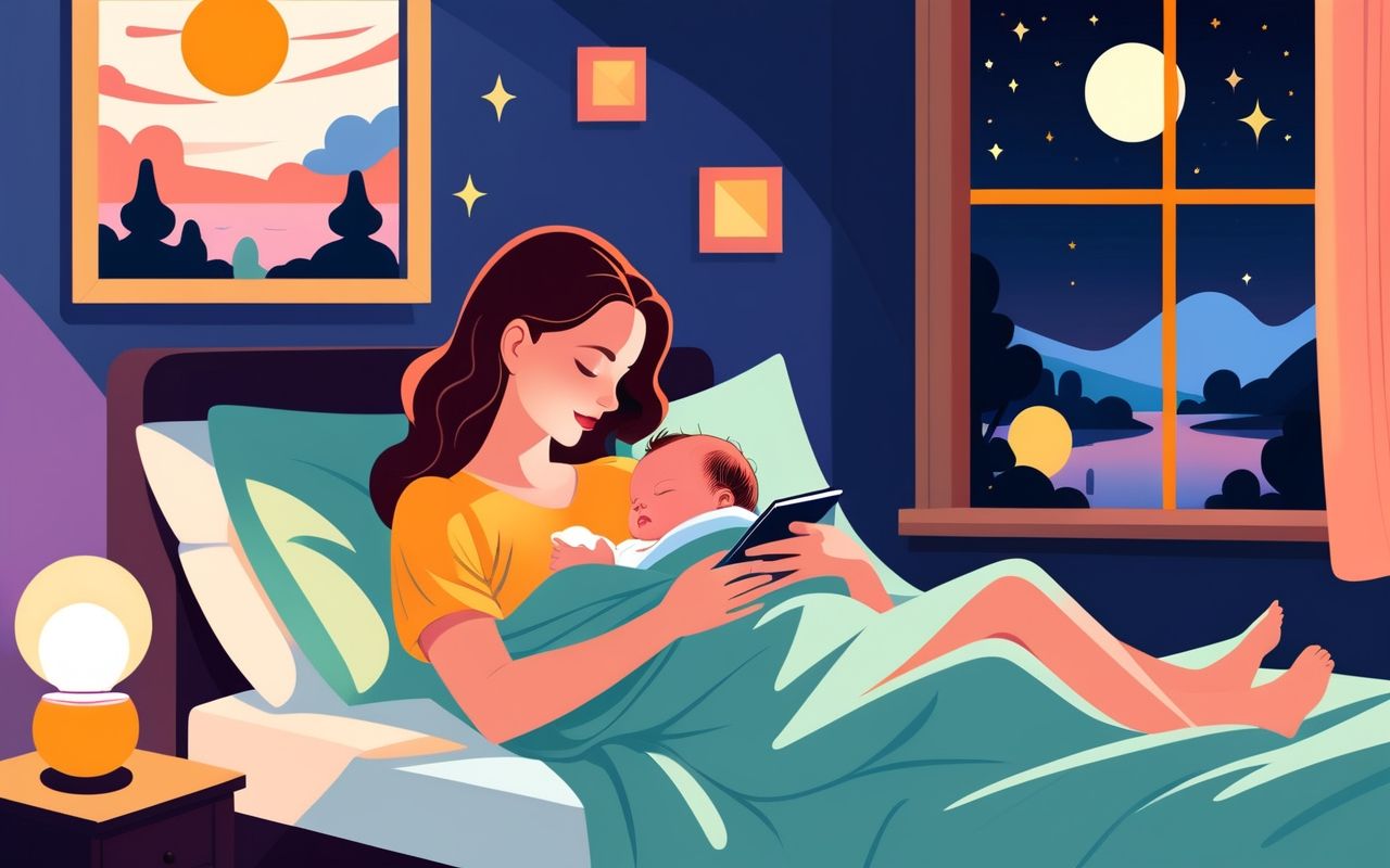 Как организовать спокойные и уютные ночи с новорожденным: советы родителейе
