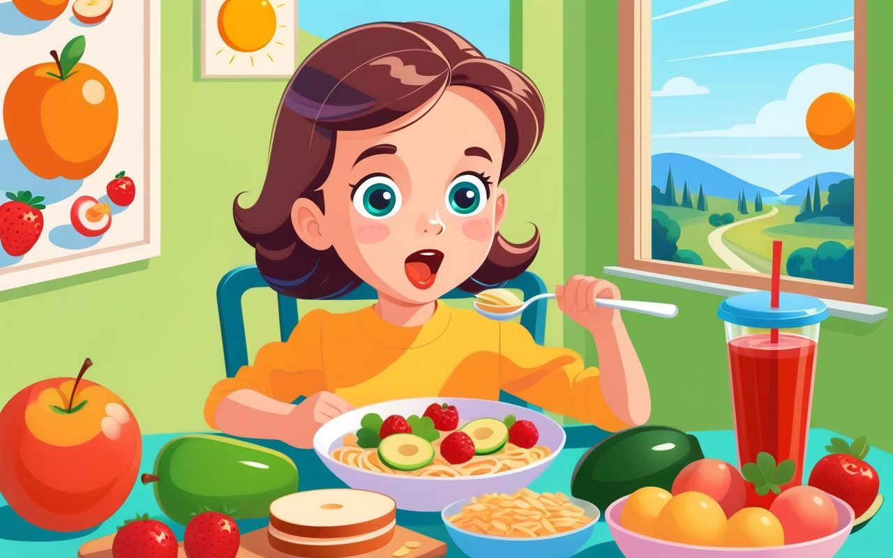 Влияние мультфильмов на выбор здоровых продуктов для детей при питании